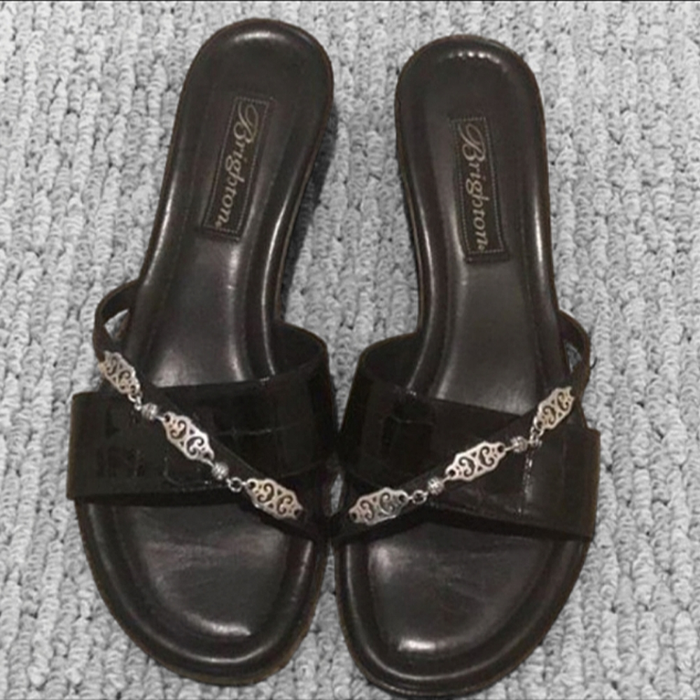 Brighton Hayley Black Sandals